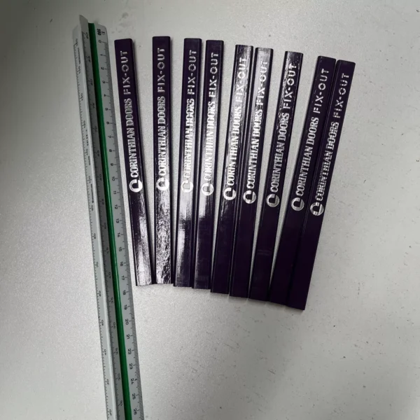 Carpenters Pencils – Pack of 9 - Image 2